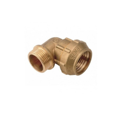 CODO LATON POLIET R/MACHO 40-1 1/4'