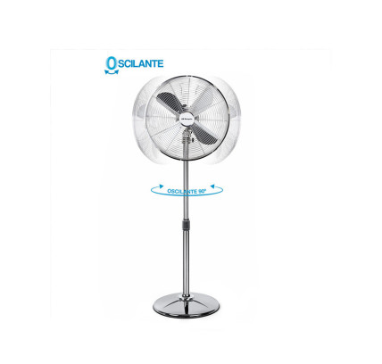 VENTILADOR PIE ORBEGOZO 40CM 60W GRIS SF 3345