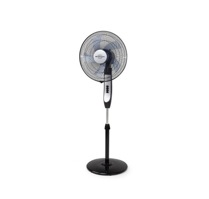 VENTILADOR PIE ORBEGOZO 40CM 55W NEGRO SF 0441