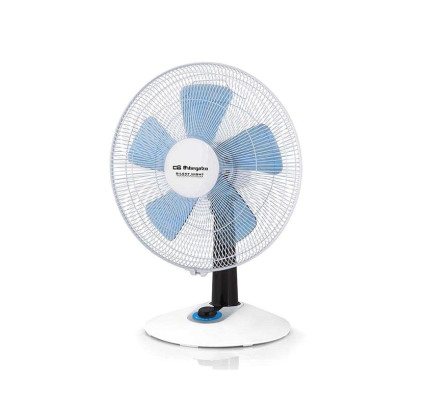 VENTILADOR SOBREMESA ORBEGOZO 40CM 60W BLANCO TF 0148