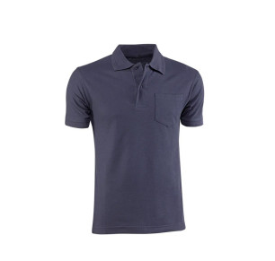 POLO MANGA CORTA INDUSTRIAL JUBA AZUL MARINO 604