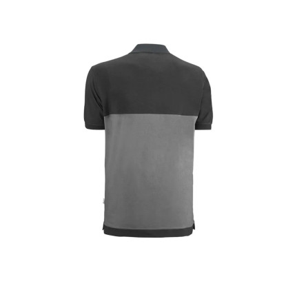 POLO MANGA CORTA FENIX JUBA GRIS/NEGRO FXC68GK