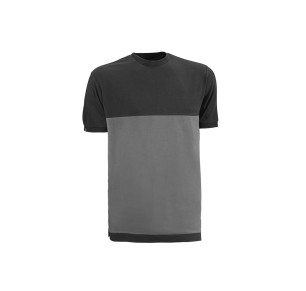 CAMISETA MANGA CORTA FENIX JUBA GRIS/NEGRO FCX63GK