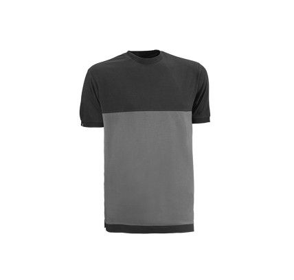 CAMISETA MANGA CORTA FENIX JUBA GRIS/NEGRO FCX63GK