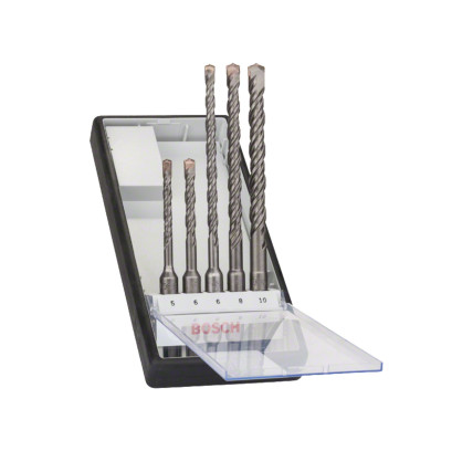JUEGO BROCAS BOSCH HORMIGON ROBUSTLINE SDS-PLUS 5U