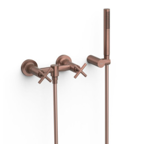 GRIFO BIMANDO MURAL PARA DUCHA TRES MONT BLANC VOLCANIC 28316301VO
