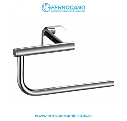 TOALLERO BARRA 35CM MANILLONS BASIC CROMO 153102