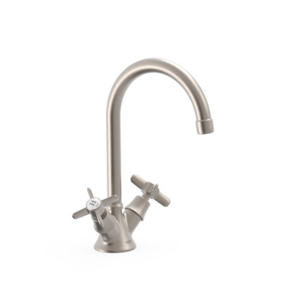 GRIFO BIMANDO PARA LAVABO TRES CLASIC ACERO 24210901AC
