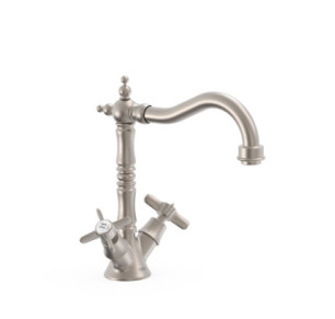 GRIFO BIMANDO PARA LAVABO TRES CLASIC ACERO 24210902AC