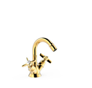 GRIFO BIMANDO PARA BIDÉ TRES CLASIC ORO 24K 24212201OR