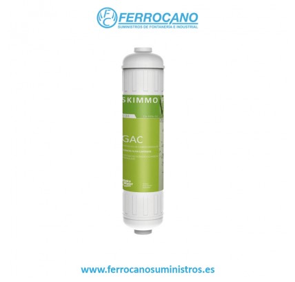 FILTRO FUENTE AGUA CARBON GRANULADO