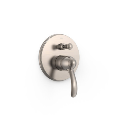 GRIFO MONOMANDO EMPOTRADO DE 2 VÍAS PARA BAÑERA Y DUCHA TRES CLASIC ACERO 24218001AC