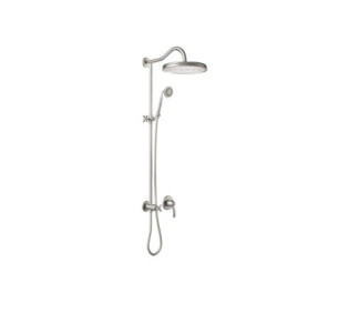 KIT DE GRIFO MONOMANDO EMPOTRADO DE 2 VÍAS PARA DUCHA TRES CLASIC ACERO 24217703AC
