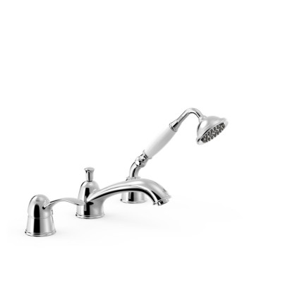 GRIFO MONOMANDO PARA BORDE DE BAÑERA TRES CLASIC CROMO 24214501
