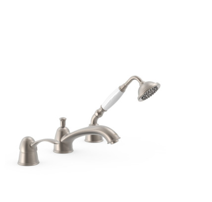 GRIFO MONOMANDO PARA BORDE DE BAÑERA TRES CLASIC ACERO 24214501AC