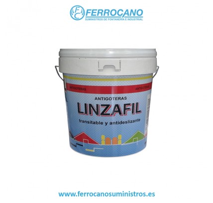 PINTURA CAUCHO BLANCO FIBRA 15LT