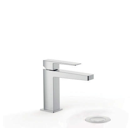 GRIFO MONOMANDO PARA LAVABO CON DESAGÜE AUTOMÁTICO TRES SLIM CROMO 20210301D