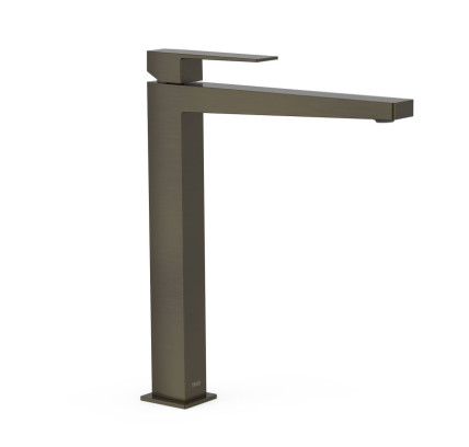 GRIFO MONOMANDO XL PARA LAVABO TRES SLIM NEGRO BRONCE 20210305KMB