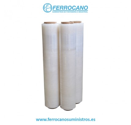 PLASTICO EXTENSIBLE MANUAL 500MM PALETS TRANSPARENTE