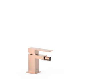 GRIFO MONOMANDO PARA BIDÉ TRES SLIM ORO ROSA MATE 24K 20212001OPM