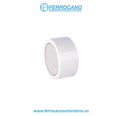 PRECINTO EMBALAR PP ACRILICO ECO BLANCO 126MTX48MM
