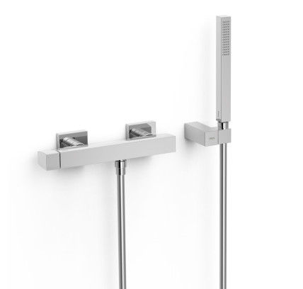 GRIFO MONOMANDO MURAL PARA DUCHA TRES SLIM CROMO 20216701