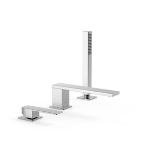 GRIFO MONOMANDO PARA BORDE DE BAÑERA TRES SLIM CROMO 20216103