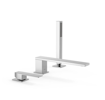 GRIFO MONOMANDO PARA BORDE DE BAÑERA TRES SLIM CROMO 20216101