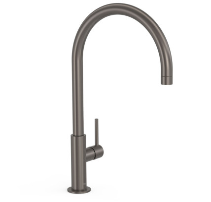 GRIFO MONOMANDO XL CON MANETA LATERAL PARA LAVABO TRES STUDY GRAFITO 26290401GR