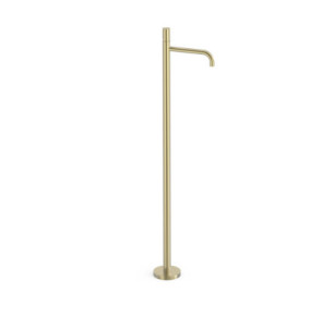 GRIFO MONOMANDO CON TOMA A SUELO PARA LAVABO TRES STUDY CAVA DORADO 26285306CA