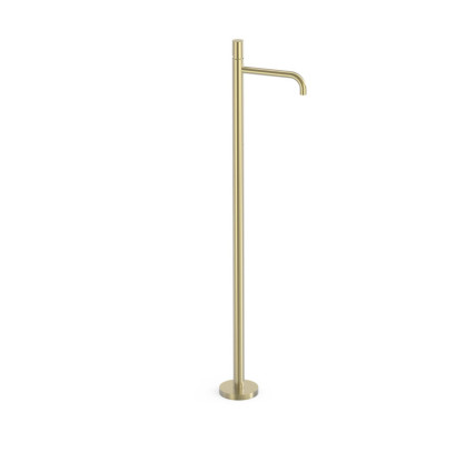 GRIFO MONOMANDO CON TOMA A SUELO PARA LAVABO TRES STUDY CAVA DORADO 26285306CA