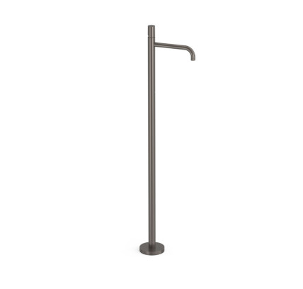 GRIFO MONOMANDO CON TOMA A SUELO PARA LAVABO TRES STUDY GRAFITO 26285306GR