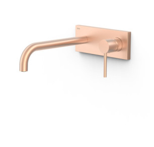 PIEZA VISTA PARCUERPO EMPOTRADO DE LAVABO TRES STUDY ORO ROSA MATE 24K 26230032OPM