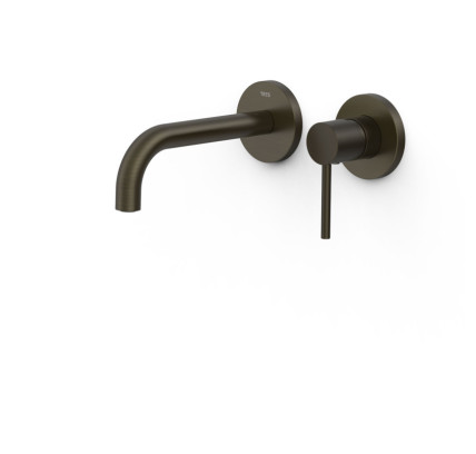 PIEZA VISTA PARCUERPO EMPOTRADO DE LAVABO TRES STUDY NEGRO BRONCE 26230021KMB