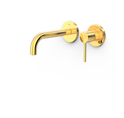 PIEZA VISTA PARCUERPO EMPOTRADO DE LAVABO TRES STUDY ORO 24K 26230021OR