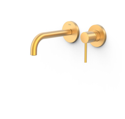 PIEZA VISTA PARCUERPO EMPOTRADO DE LAVABO TRES STUDY ORO MATE 24K 26230021OM
