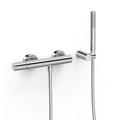 GRIFO MONOMANDO MURAL PARA DUCHA TRES STUDY CROMO 26116701