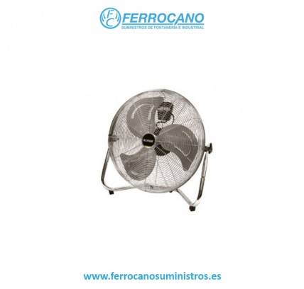 VENTILADOR INDUSTRIAL SUELO IRONSIDE 120W ORIENTABLE 50CM 3 VELOCIDADES