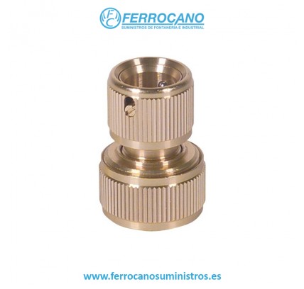 CONECTOR AUTO MANGUERA NATUUR LATON 3/4' 98879