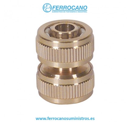 EMPALME MANGUERA LATON 1/2' NATUUR LAT V/BOLA NT98