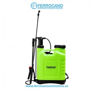 PULVERIZADOR NATUUR MOCHILA 16LT VERDE NT99253 SX-