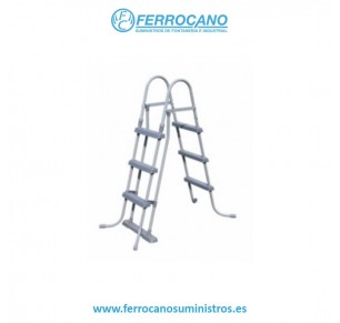 ESCALERA PISCINA BESTWAY 107CM 3 PELDAÑOS 58330