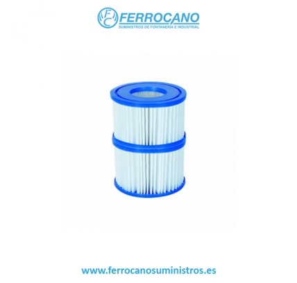 FILTRO PISCINA CARTUCHO PAPEL TIPO SPA VI BESTWAY