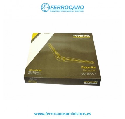 PALOMILLA 350X300 BLANCA NIVEL