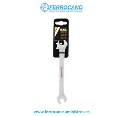 LLAVE FIJA NIVEL PLANA CROMO VANADIO 12-13MM