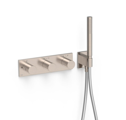 GRIFO TERMOSTÁTICO EMPOTRADO DE 4 VÍAS B-SYSTEM TRES B-SYSTEM ACERO 30735401AC