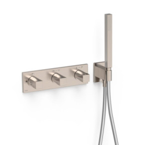 GRIFO TERMOSTÁTICO EMPOTRADO DE 4 VÍAS B-SYSTEM TRES B-SYSTEM ACERO 30725401AC
