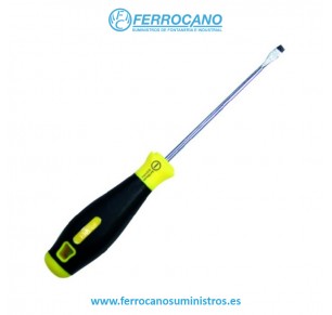 DESTORNILLADOR NIVEL B/PLANA 5.5X125 MANGO BIMATERIAL