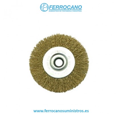 CEPILLO AMOLADORA 100X0,3X22MM METAL NIVEL
