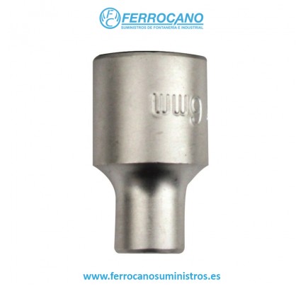 LLAVE VASO HEXAGONAL NIVEL 3/8' 13MM